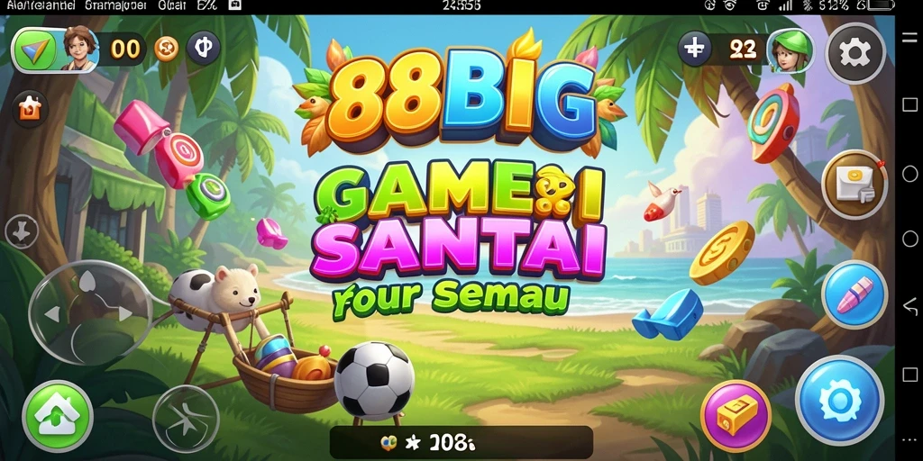 Tampilan game 88BIG yang penuh warna dan menarik.