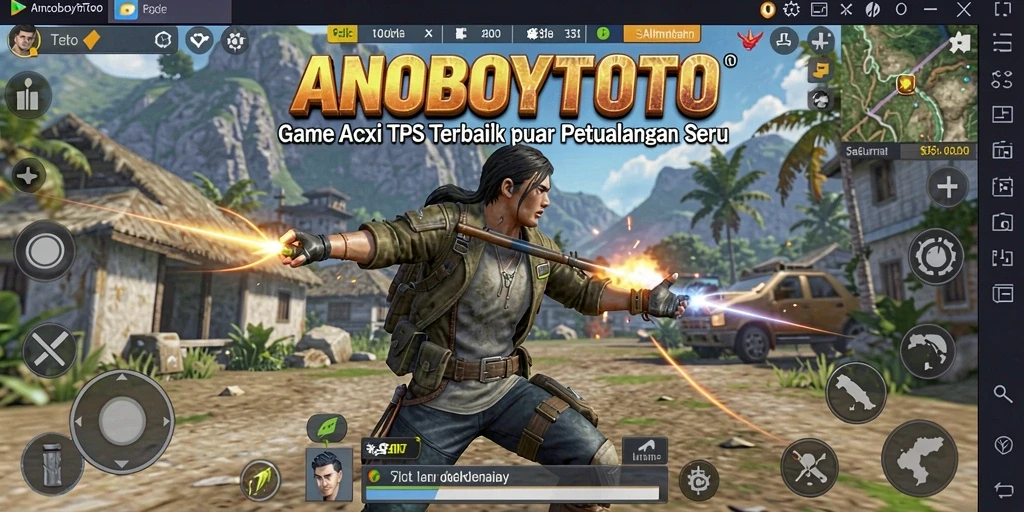 Screenshot ANOBOYTOTO menampilkan aksi tembak-menembak yang mendebarkan.