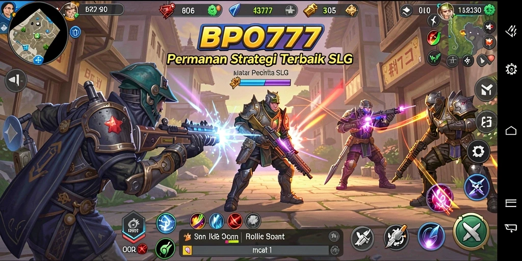 Tampilan visual gameplay BPO777 yang menawan dan menarik.