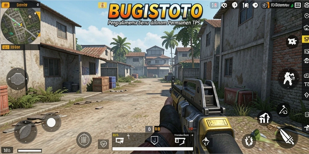 Tampilan aksi intens dalam permainan TPS BUGISTOTO.