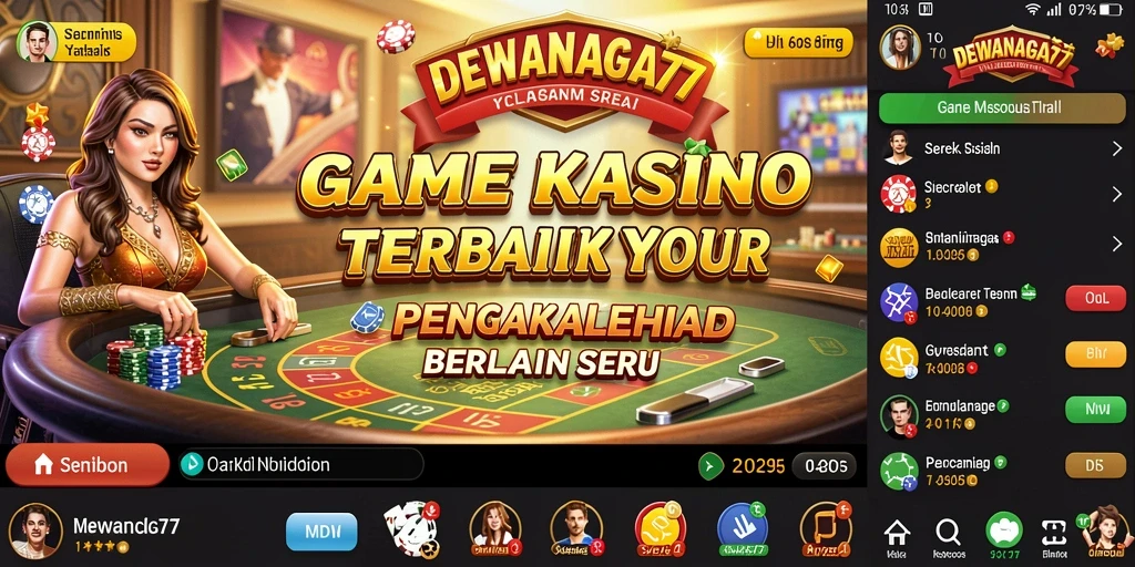 Screenshot gameplay Kasino yang mengasyikkan di DEWANAGA77.