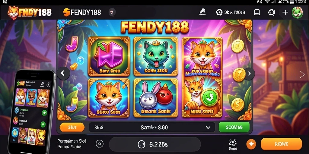 Tampilan menarik dari gameplay FENDY188 yang menggugah selera bermain.