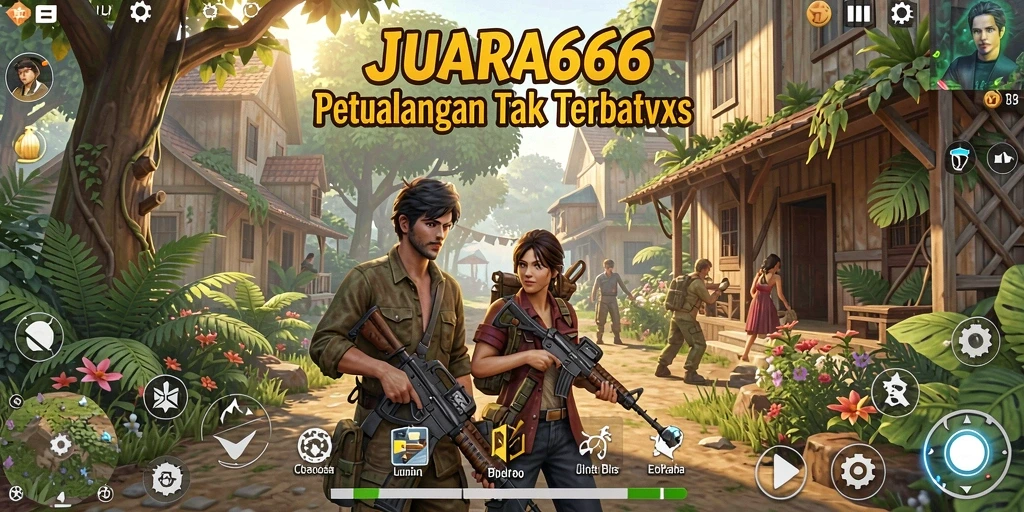 Gameplay menakjubkan yang menunjukkan eksplorasi dunia terbuka JUARA666.