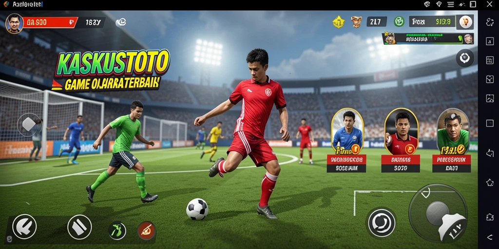 Screenshot KASKUSTOTO menampilkan gameplay seru dengan berbagai olahraga.