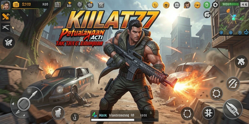 Tampilan menarik dari gameplay ARPG KILAT77 yang mendebarkan.
