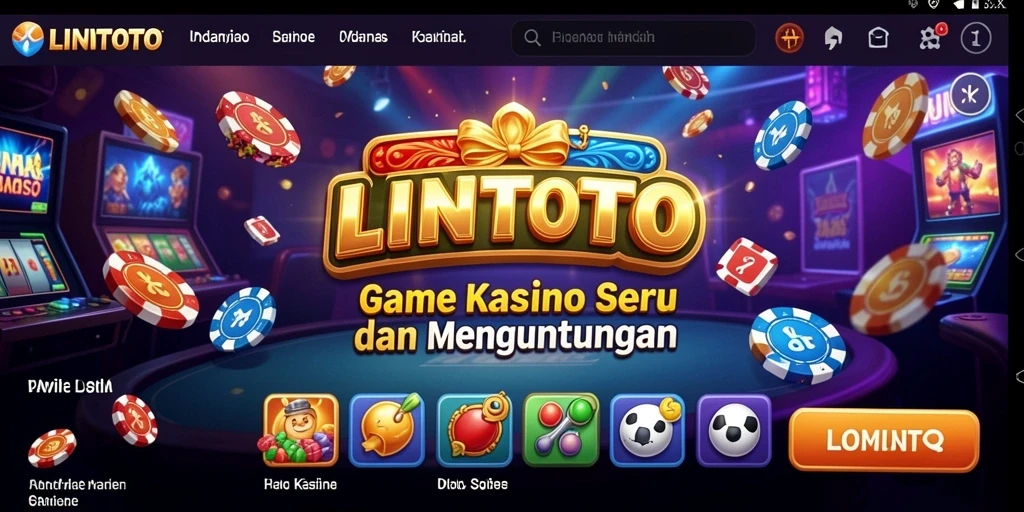 Tampilan gameplay seru di LINITOTO dengan fitur Kasino menarik.