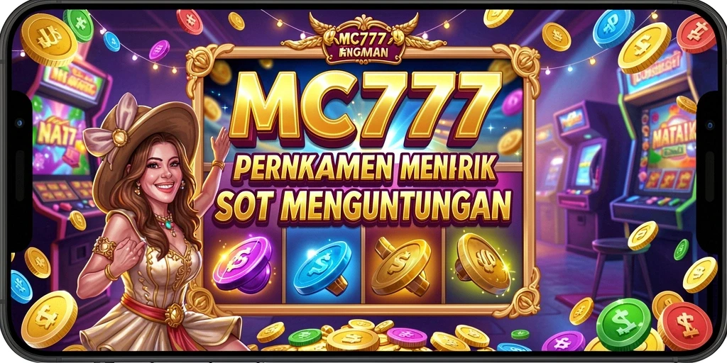 Screenshot gameplay MC777 menunjukkan aksi seru permainan slot.
