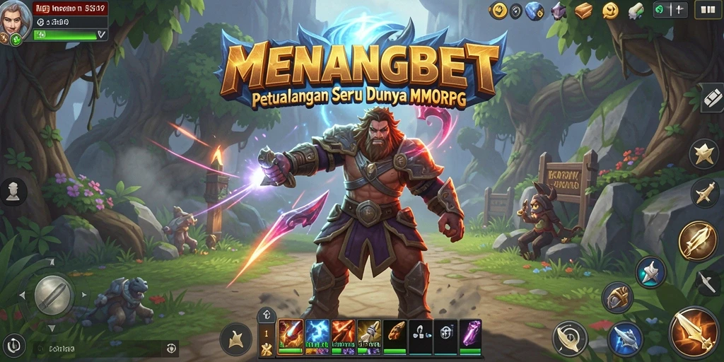Tampilan gameplay yang menakjubkan di MENANGBET saat menjelajahi dunia MMORPG.