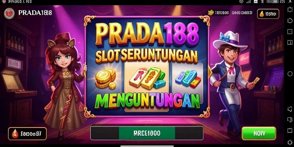 Screenshot gameplay PRADA188 yang menunjukkan slot dengan grafis menawan.