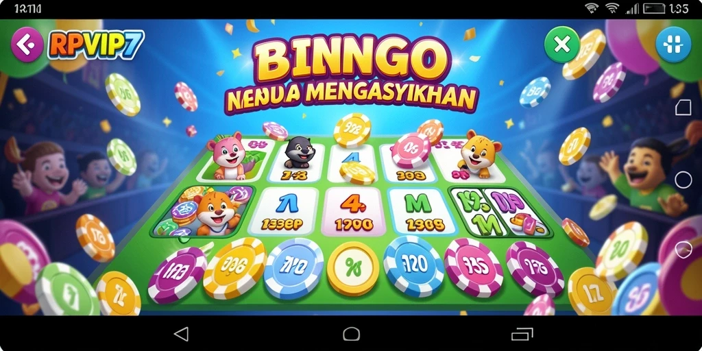 Gameplay menarik RPVIP7 dengan suasana Bingo yang kompetitif.