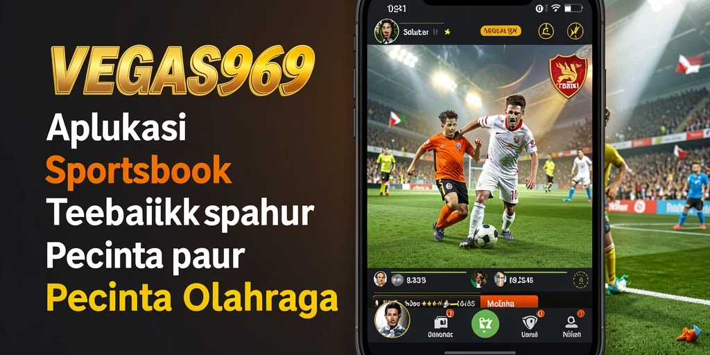 Screenshot utama VEGAS969 menampilkan gameplay taruhan olahraga yang menarik.