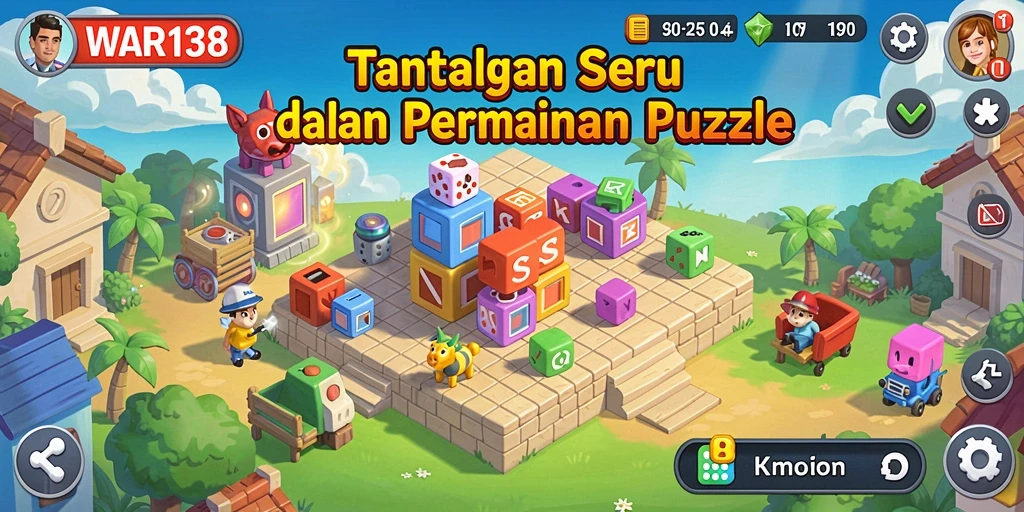 Gameplay seru dan menantang dalam puzzle WAR138.